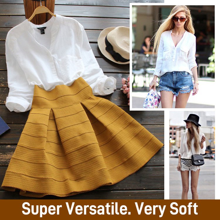 Japanese Style Handmade Linen Cotton Casual Loose Shirt mysite