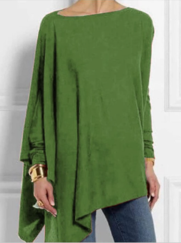 Long Sleeve Solid Color T-Shirt mysite