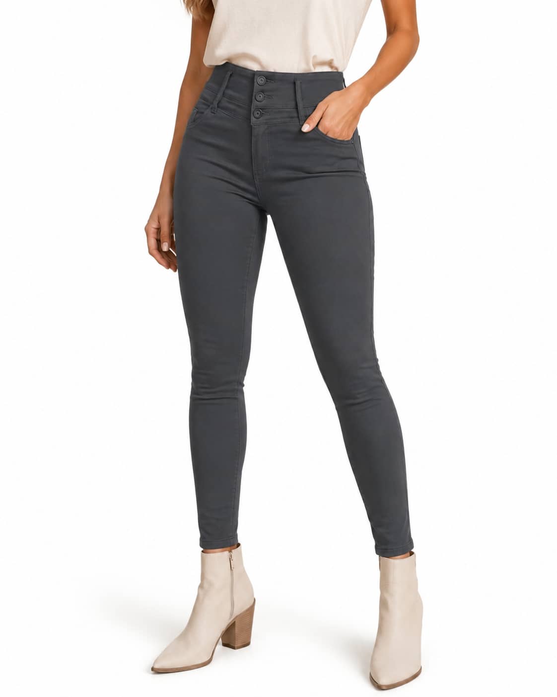 Women's Stretch High-Waist Skinny Pants Marlovene