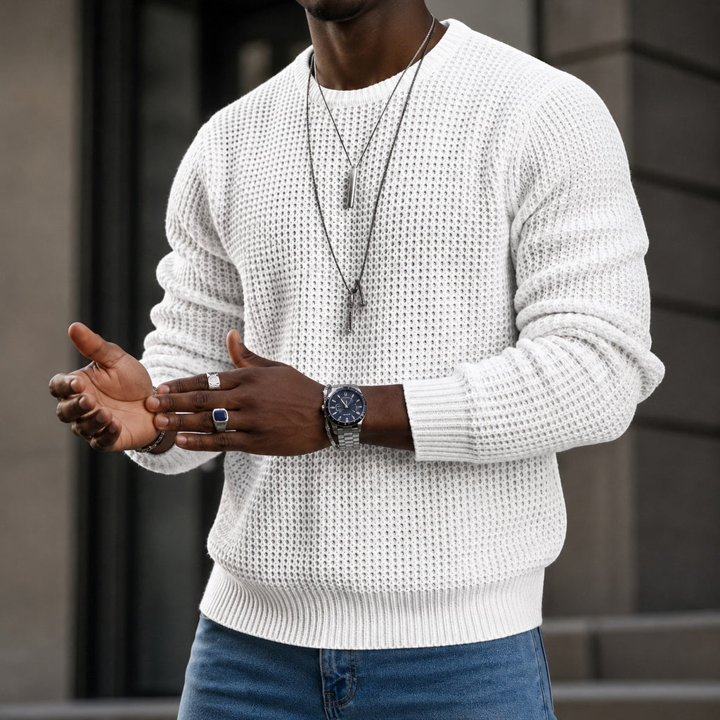 ✨2026 Collection 50% OFF + Free Shipping ✈️ JMIERR Men’s Classic Crewneck Sweater Marlovene