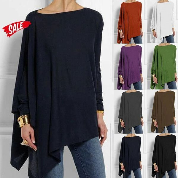 Long Sleeve Solid Color T-Shirt mysite