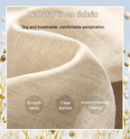 Last Day 40%OFF - Elegant Solid Cotton Linen 2-piece Set mysite