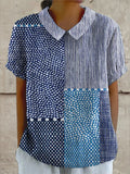 Allie | Patchwork Print Shirt mysite