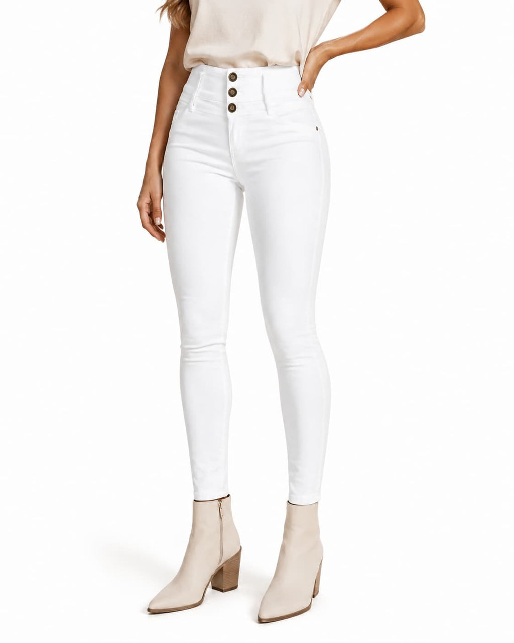 Women's Stretch High-Waist Skinny Pants Marlovene