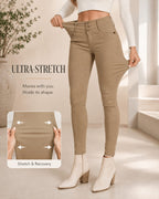 Women's Stretch High-Waist Skinny Pants Marlovene