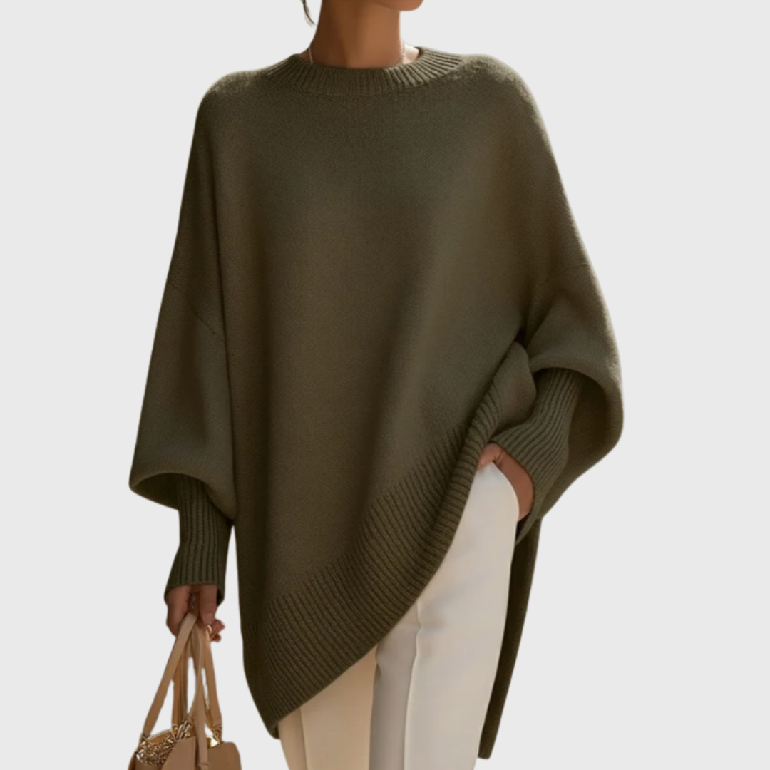 Livia | Oversize-Poncho-Pullover mysite