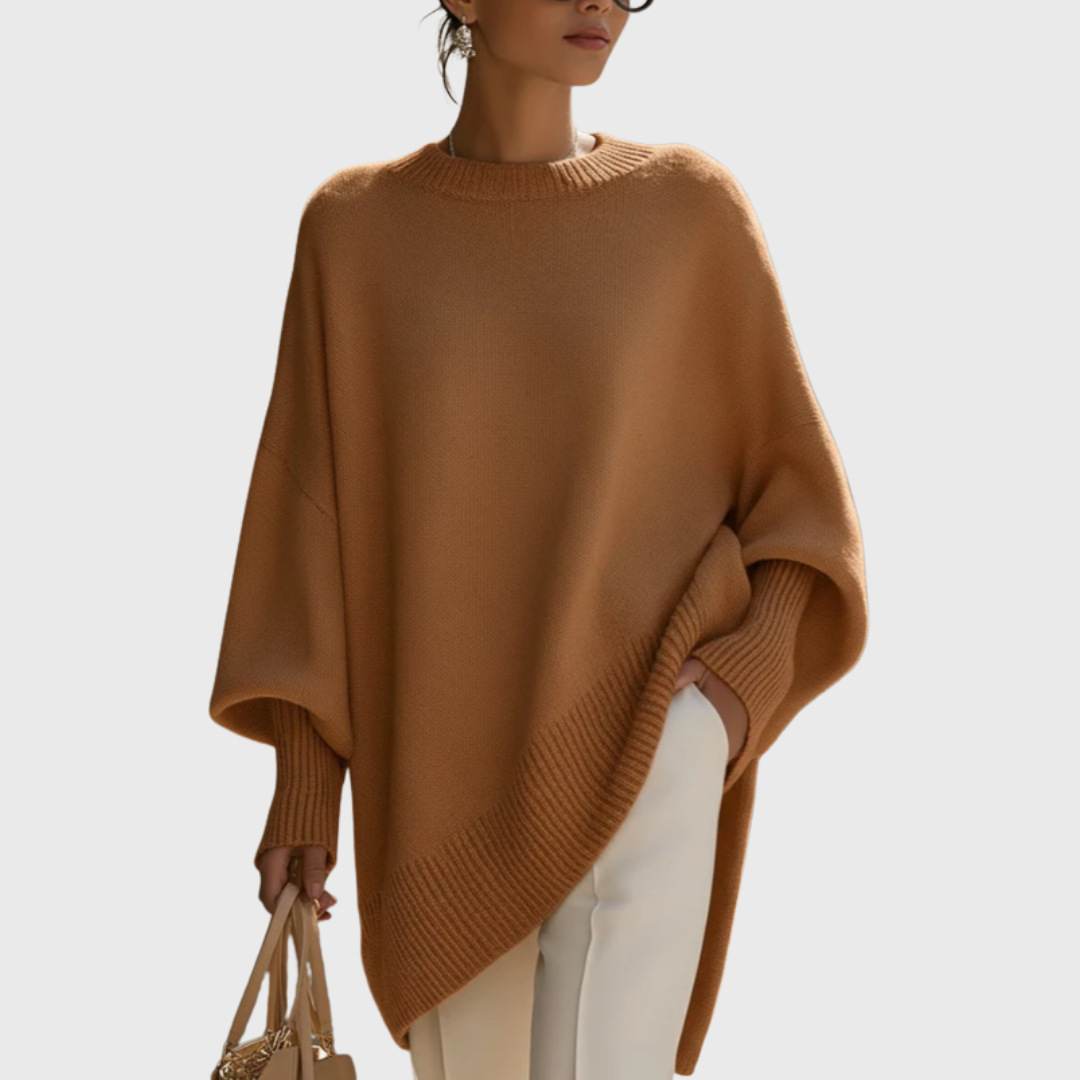 Livia | Oversize-Poncho-Pullover mysite