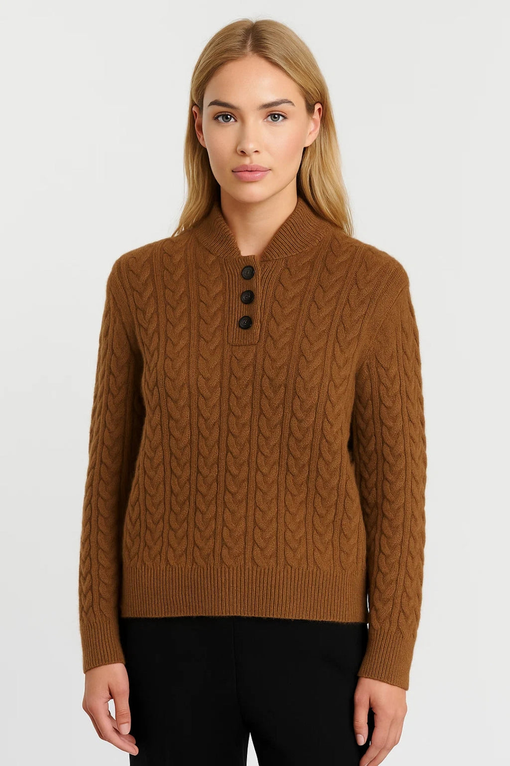YSELLA | CABLE-KNIT CARDIGAN WITI BUTTONS mysite