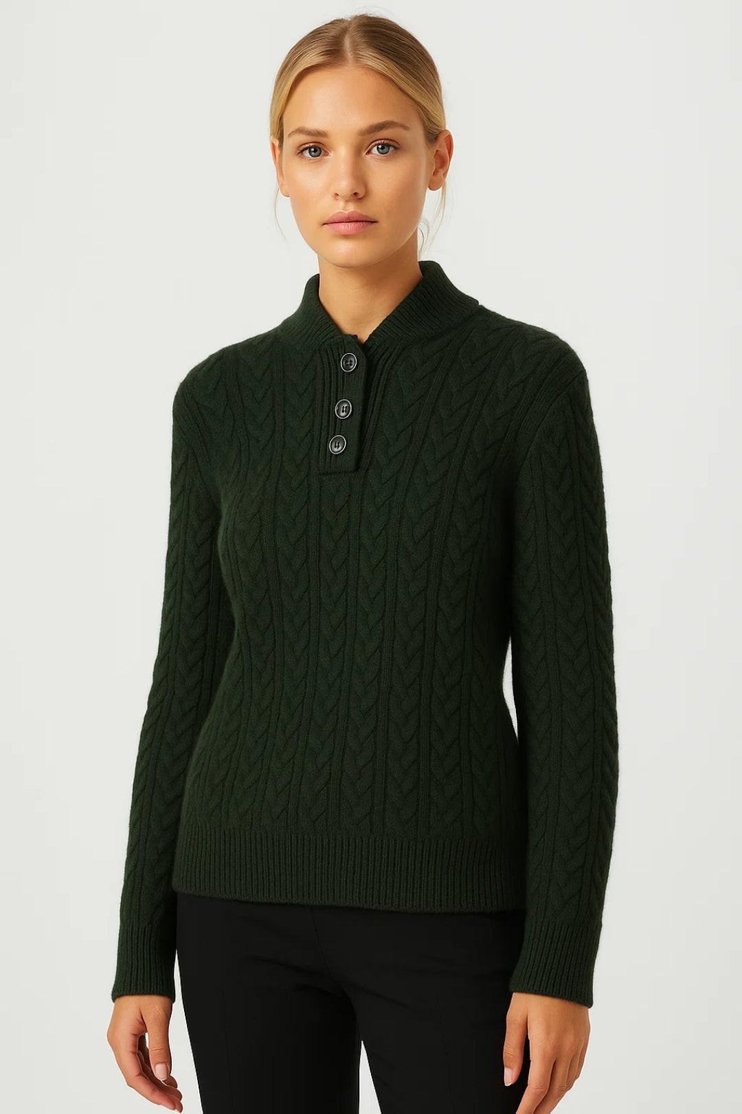 YSELLA | CABLE-KNIT CARDIGAN WITI BUTTONS mysite