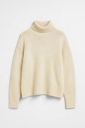 MELIORA | LOOSE-FIT ROLL-NECK KNIT SWEATER mysite