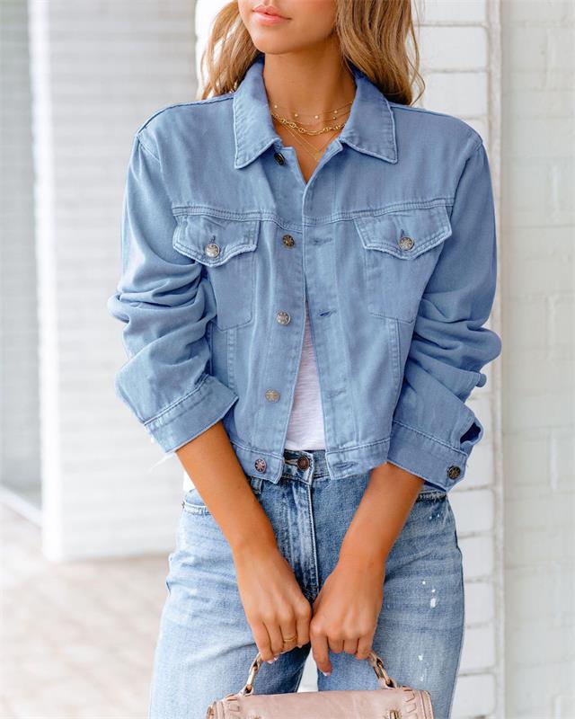 Vibrant Denim Jacket mysite