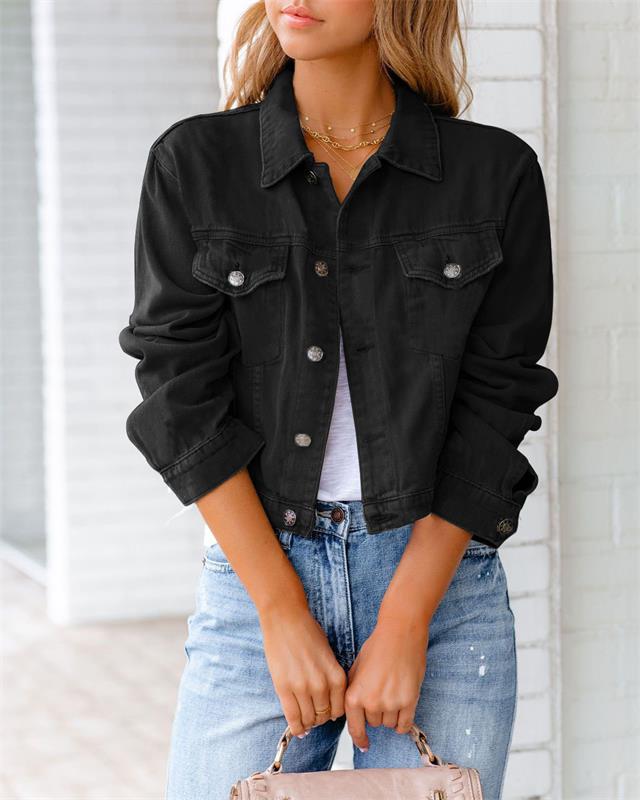 Vibrant Denim Jacket mysite