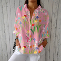Sofia | Tulip Garden Floral Blouse mysite