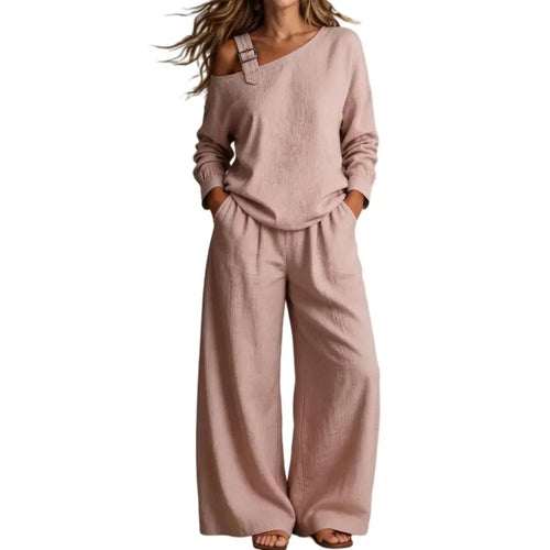 Drape & Drift Off-Shoulder Two Piece Set mysite