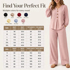 🌿Women's Cotton-Linen V-Neck Long Sleeve Top & Pants Set mysite