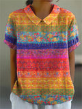 Maya | Floral Striped Shirt mysite