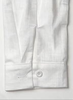 Women’s Lightweight Linen Button-Up Shirt – Relaxed Fit Long Sleeve Blouse Marlovene