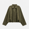 🧥 50% OFF NOW! ✨ Women's Suede-Like Cropped Bomber Jacket – Soft Fabric, Modern Silhouette & Versatile Style 👜 mysite