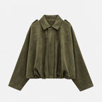 🧥 50% OFF NOW! ✨ Women's Suede-Like Cropped Bomber Jacket – Soft Fabric, Modern Silhouette & Versatile Style 👜 mysite