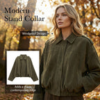 🧥 50% OFF NOW! ✨ Women's Suede-Like Cropped Bomber Jacket – Soft Fabric, Modern Silhouette & Versatile Style 👜 mysite