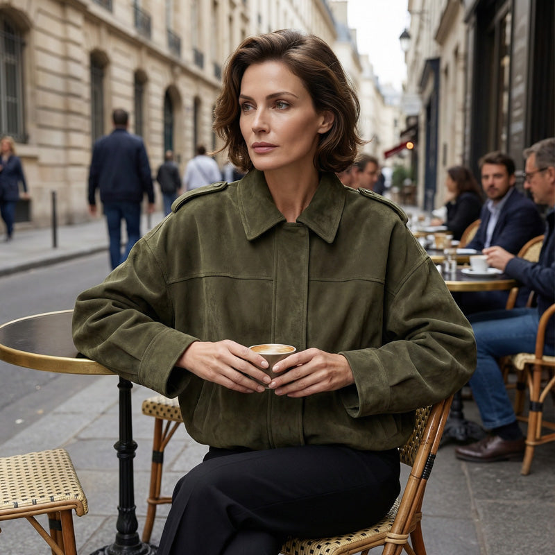 🧥 50% OFF NOW! ✨ Women's Suede-Like Cropped Bomber Jacket – Soft Fabric, Modern Silhouette & Versatile Style 👜 mysite