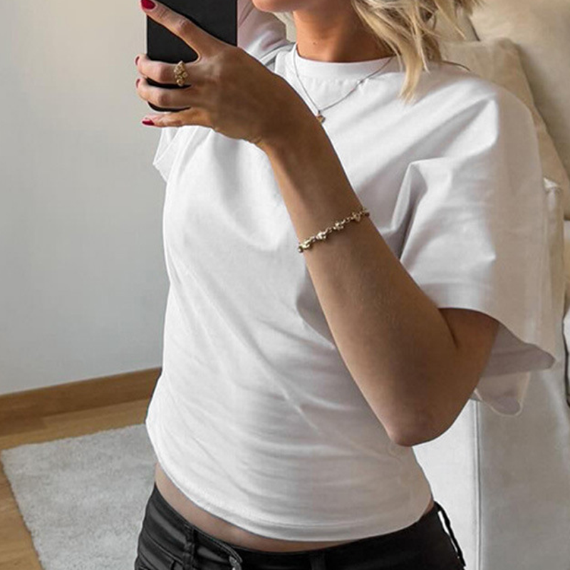 ⏰ Limited 50% Off🔥！！🌸✨ Women's Summer Chic Fitted Waist Tee mysite