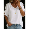 Women's Casual Scoop Neck Top mysite