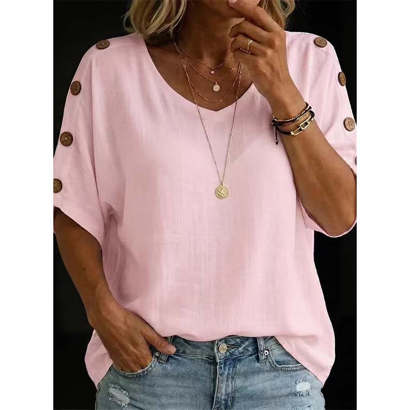 Women's Casual Scoop Neck Top mysite