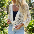 🎉 2026 Sale — Over 30,000 Sold! 💞 Breathable Mesh Knit Top – Tie-Front, Sun Protection & Effortless Style! ✨ mysite