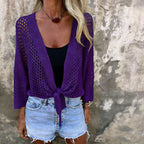 🎉 2026 Sale — Over 30,000 Sold! 💞 Breathable Mesh Knit Top – Tie-Front, Sun Protection & Effortless Style! ✨ mysite