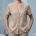 Women's Summer Casual V-Neck Top mysite