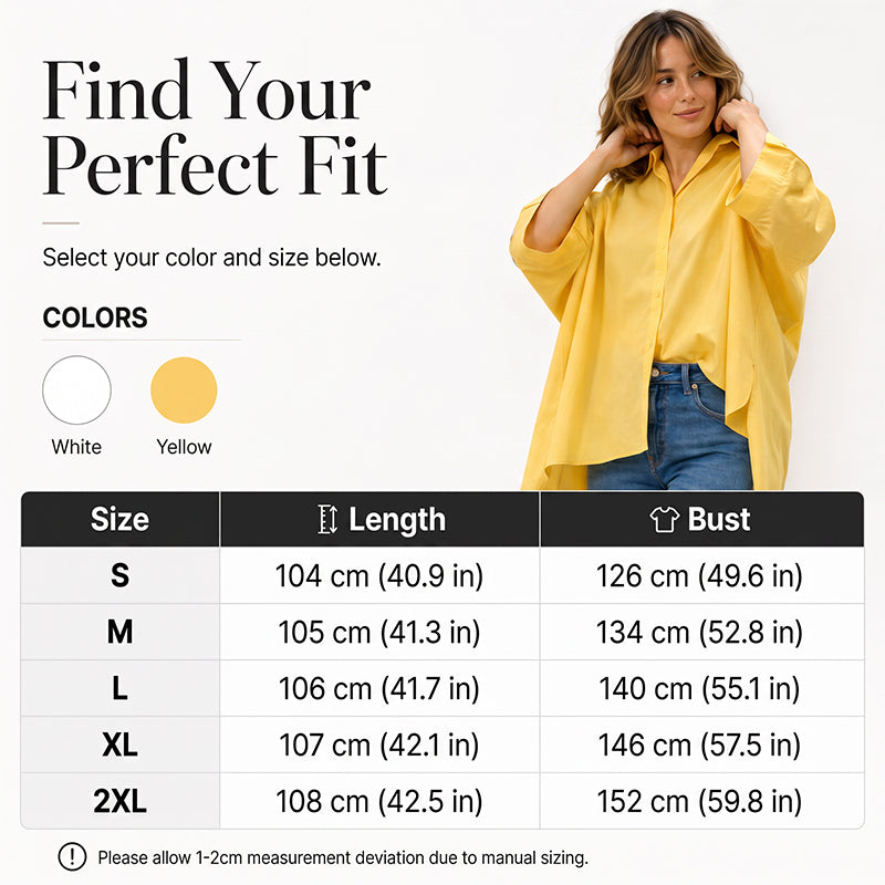 ⌛Limited-Time Offer-Women's Oversized Asymmetrical Shirt with Eyelet Details mysite
