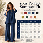 New Arrivals🌿👚 Casual Linen Blend 2-Piece Set – Soft & Airy for Effortless Summer Style mysite