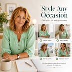 Women's 3/4 Sleeve Loose Fit Tunics Top mysite