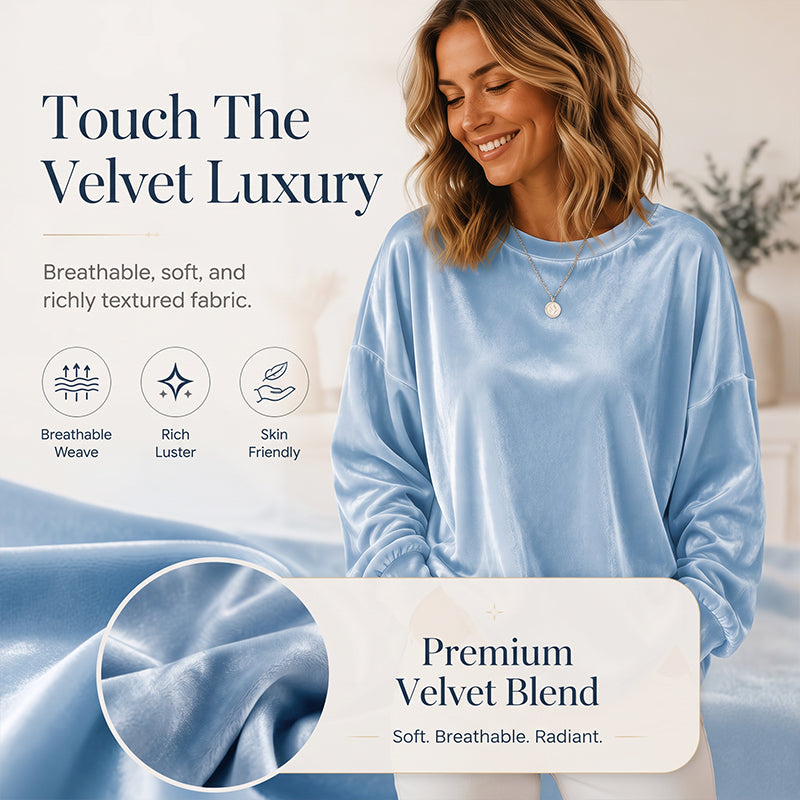 Women's Casual Crewneck Long Sleeve Top mysite