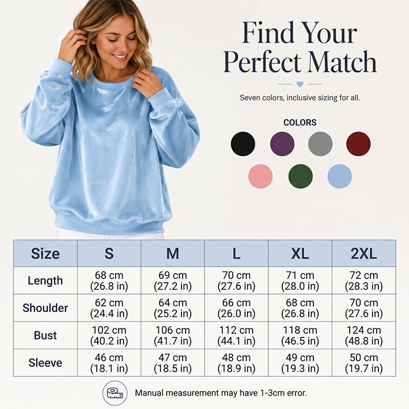 Women's Casual Crewneck Long Sleeve Top mysite