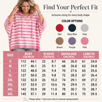 Women's Casual Striped Hooded Pullover Top mysite