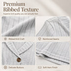 Women's V Neck Ribbed Knit Casual Top mysite