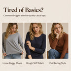 Women's V Neck Ribbed Knit Casual Top mysite