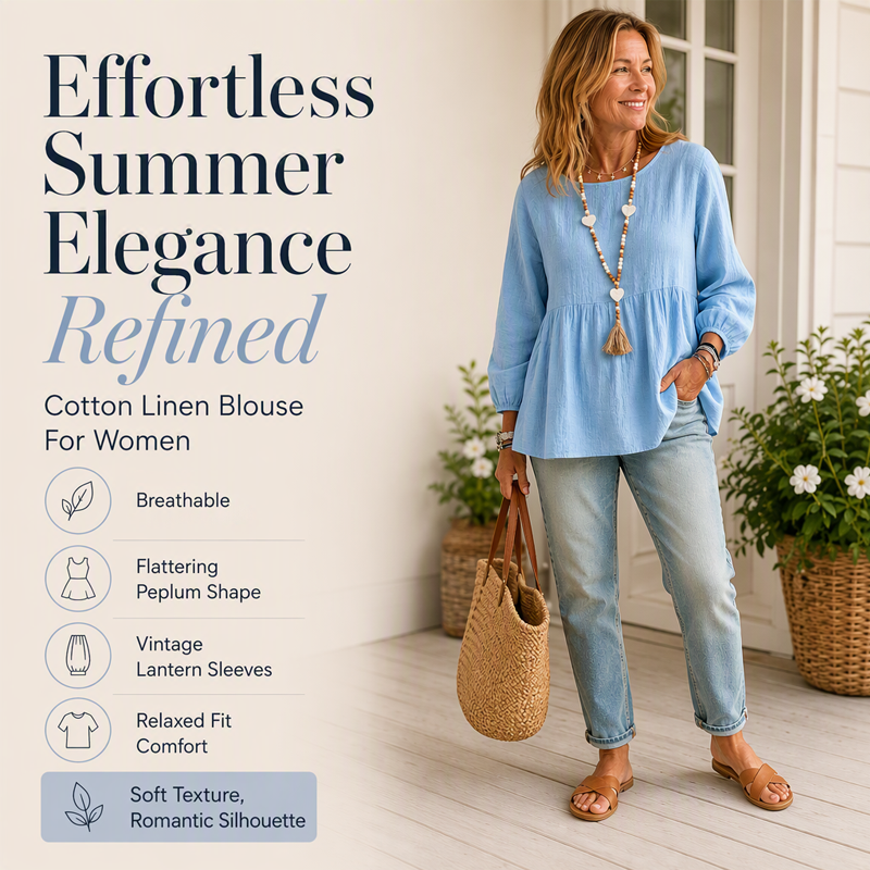 Women's Casual Loose Babydoll Top mysite