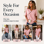 Women's V-Neck Top with Side Tie mysite