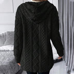 Women's Mid-Length Hooded Quilted Plush Coat mysite