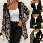 Hooded Reversible Leopard Print Coat mysite
