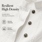 Women's Textured Button Down Blazer Jacket mysite