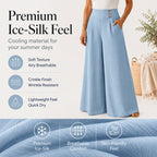 👖 Women's Loose Flowy Wide-Leg Pants– Relaxed Fit Everyday Pants For Effortless Comfort & Style 🤍 mysite