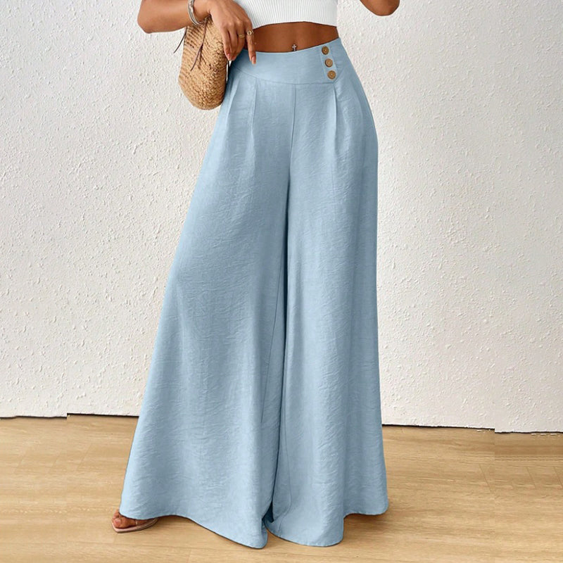 👖 Women's Loose Flowy Wide-Leg Pants– Relaxed Fit Everyday Pants For Effortless Comfort & Style 🤍 mysite