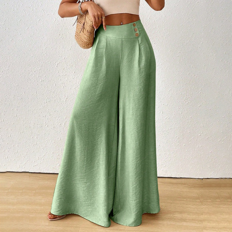 👖 Women's Loose Flowy Wide-Leg Pants– Relaxed Fit Everyday Pants For Effortless Comfort & Style 🤍 mysite