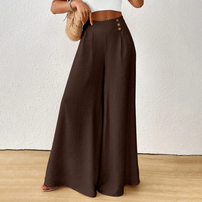 👖 Women's Loose Flowy Wide-Leg Pants– Relaxed Fit Everyday Pants For Effortless Comfort & Style 🤍 mysite
