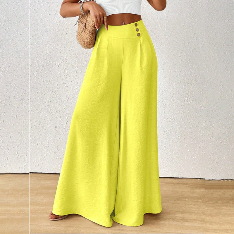 👖 Women's Loose Flowy Wide-Leg Pants– Relaxed Fit Everyday Pants For Effortless Comfort & Style 🤍 mysite