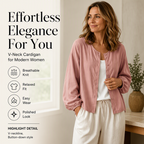 Women's Loose Solid Color Button Down Shirt mysite